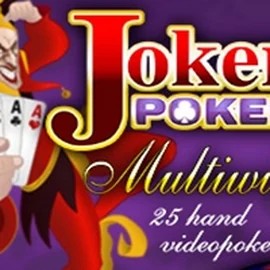 Official Table Games logo: 25H Joker Poker (Espresso) by Espresso Games at Gambloria Casino