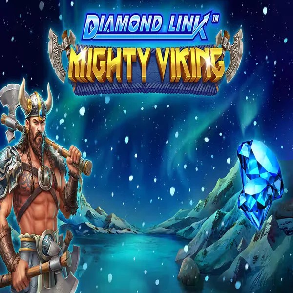 Diamond Link Mighty Viking slot icon by Greentube, available at Gambloria Casino