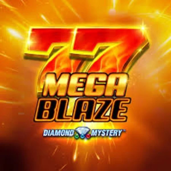Diamond Mystery Mega Blaze logo – Slots by Greentube at Gambloria Casino