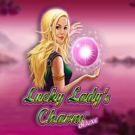 Lucky Ladys Charm Deluxe slot visual from Greentube available on gambloriacasinoo.it