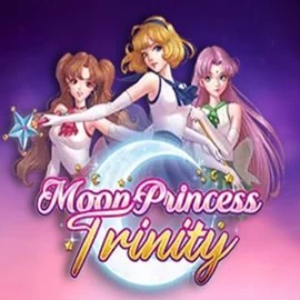 Slots logo of Moon Princess Trinity from Play'n GO at Gambloria Casino